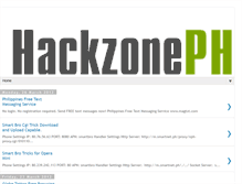 Tablet Screenshot of hackzoneph.blogspot.com