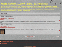 Tablet Screenshot of anthropologiamundi.blogspot.com