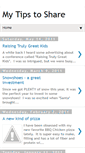 Mobile Screenshot of mytipstoshare.blogspot.com