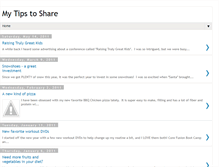 Tablet Screenshot of mytipstoshare.blogspot.com