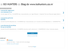 Tablet Screenshot of isohunters.blogspot.com