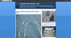 Desktop Screenshot of laboratorio-dental-cao.blogspot.com