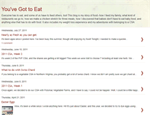 Tablet Screenshot of gottoeat.blogspot.com