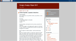 Desktop Screenshot of hungryhungryhippogirl.blogspot.com