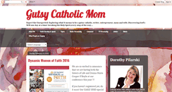 Desktop Screenshot of gutsycatholicmom.blogspot.com