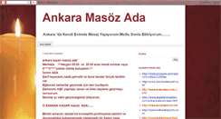 Desktop Screenshot of ankaramasoz.blogspot.com