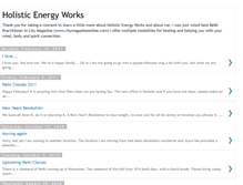 Tablet Screenshot of holisticenergyworks.blogspot.com