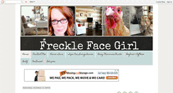 Desktop Screenshot of frecklefaceathome.blogspot.com