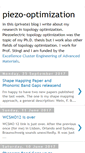 Mobile Screenshot of piezo-optimization.blogspot.com