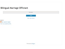 Tablet Screenshot of marriageofficiant.blogspot.com