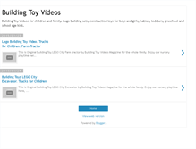 Tablet Screenshot of buildingtoy.blogspot.com