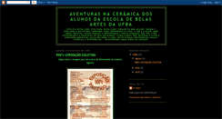 Desktop Screenshot of ceramistasdaufba.blogspot.com