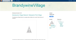 Desktop Screenshot of brandywinevillagenetwork.blogspot.com