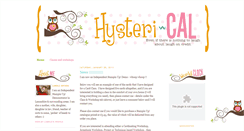 Desktop Screenshot of hysteri-cal.blogspot.com