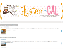 Tablet Screenshot of hysteri-cal.blogspot.com