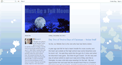 Desktop Screenshot of itmustbeafullmoon.blogspot.com