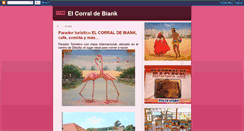 Desktop Screenshot of elcorraldebiank.blogspot.com