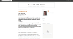 Desktop Screenshot of faithmaps.blogspot.com