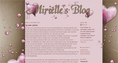 Desktop Screenshot of miriellejonkers.blogspot.com