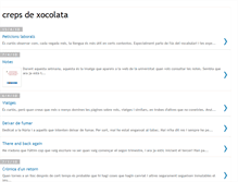 Tablet Screenshot of crepsdexocolata.blogspot.com