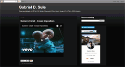 Desktop Screenshot of gabrielsule.blogspot.com