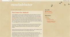 Desktop Screenshot of escueladelactor.blogspot.com