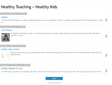 Tablet Screenshot of healthykids-ajk.blogspot.com