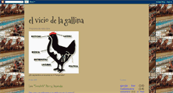 Desktop Screenshot of elviciodelagallina.blogspot.com