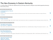 Tablet Screenshot of ekyneweconomy.blogspot.com