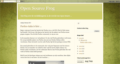Desktop Screenshot of opensourcefrog.blogspot.com