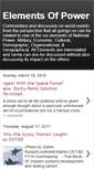 Mobile Screenshot of elementsofpower.blogspot.com