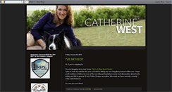 Desktop Screenshot of catherinewestblog.blogspot.com