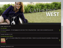 Tablet Screenshot of catherinewestblog.blogspot.com