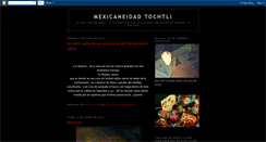 Desktop Screenshot of mexicaneidadtochtli.blogspot.com