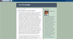Desktop Screenshot of les-avis-partages.blogspot.com