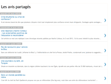 Tablet Screenshot of les-avis-partages.blogspot.com