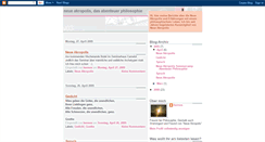 Desktop Screenshot of abenteuerphilosophie.blogspot.com