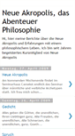 Mobile Screenshot of abenteuerphilosophie.blogspot.com