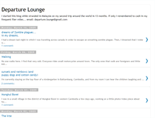 Tablet Screenshot of departureflounge.blogspot.com