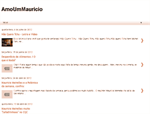 Tablet Screenshot of amoummauricio.blogspot.com