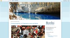 Desktop Screenshot of bonitoeventos.blogspot.com