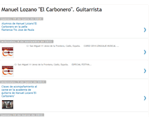 Tablet Screenshot of manuellozanoelcarbonero.blogspot.com