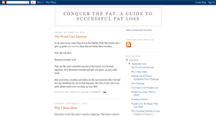 Desktop Screenshot of conquerfatloss.blogspot.com