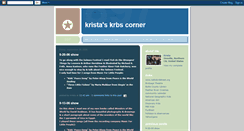 Desktop Screenshot of kristakrbs.blogspot.com
