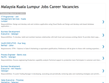 Tablet Screenshot of malaysia-kualalumpur-jobs-vacancies.blogspot.com