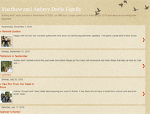 Tablet Screenshot of matthewsdavis.blogspot.com