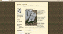 Desktop Screenshot of gausschildren.blogspot.com