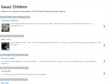 Tablet Screenshot of gausschildren.blogspot.com
