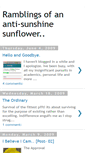 Mobile Screenshot of bblacksunshine.blogspot.com