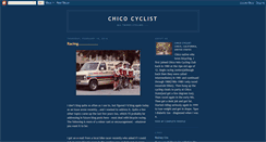 Desktop Screenshot of chicocyclist.blogspot.com